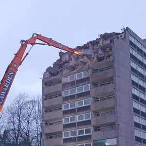 Demolition of tower block underway as part of Citizen’s Wyken regeneration project thumbnail