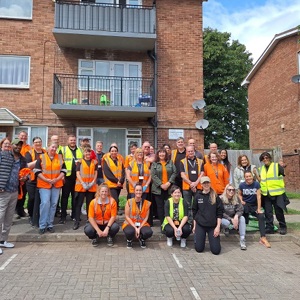 Customers and colleagues volunteer for latest Tidy Friday thumbnail