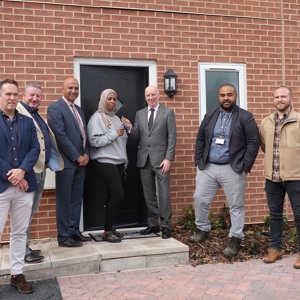 ‘My home is lovely and cosy – it’s perfect’ - homes built on former garage sites are completed  thumbnail